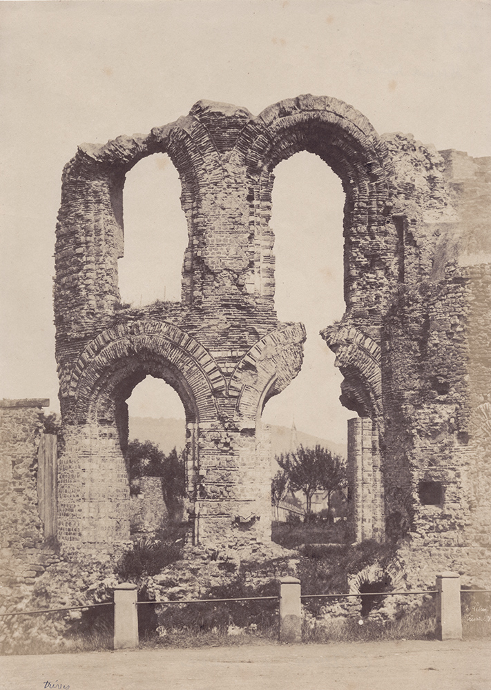 Henri Le Secq - Ruines a Tréves, (Kaiserthermen or “Emperor's Baths) Henri Le Secq - Ruines a Tréves, (Kaiserthermen or “Emperor's Baths)