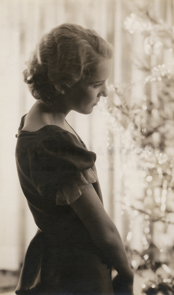 Vogue Magazine Photographer - Woman with Christmas Tree Vogue Magazine Photographer - Woman with Christmas Tree