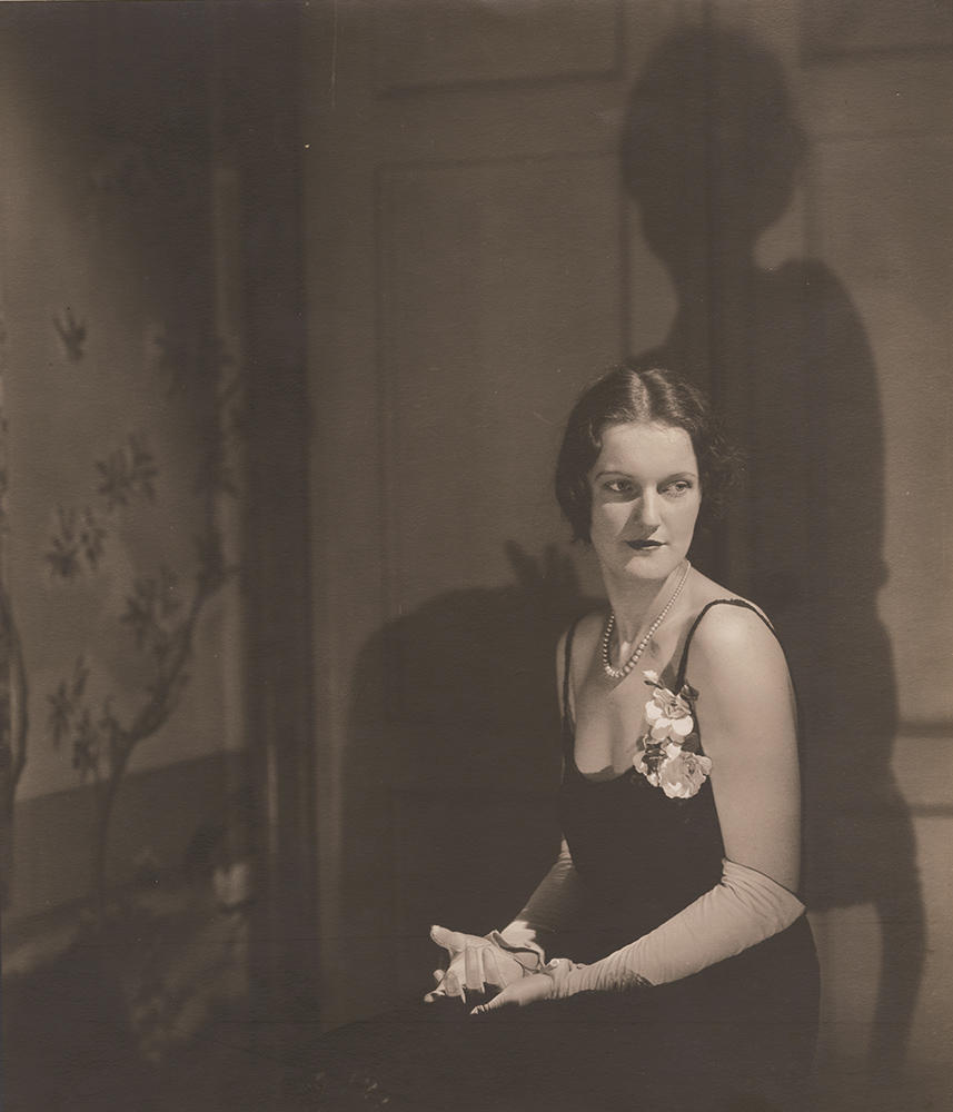 Vogue Magazine Photographer - Seated Woman with Shadow