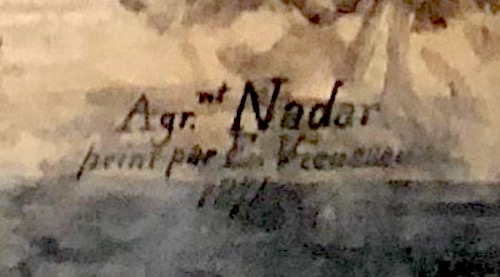 Photo Detail - Nadar (and painted by E. Vieusseux) - Charles-Albert Costa de Beauregard in Military Uniform with Sword Photo Detail - Nadar (and painted by E. Vieusseux) - Charles-Albert Costa de Beauregard in Military Uniform with Sword