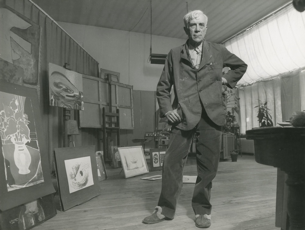 Robert Doisneau - George Braque in His Studio