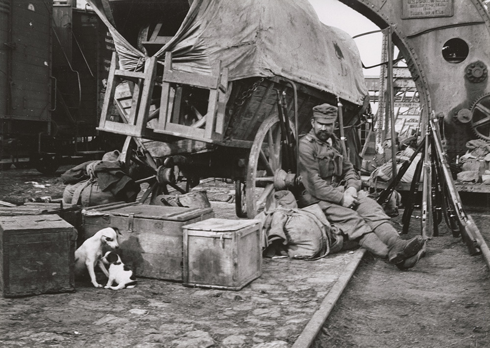 André Kertész - Port of Embarkation, Braila, Romania