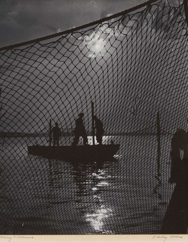 A. Aubrey Bodine - Herring Fishermen
