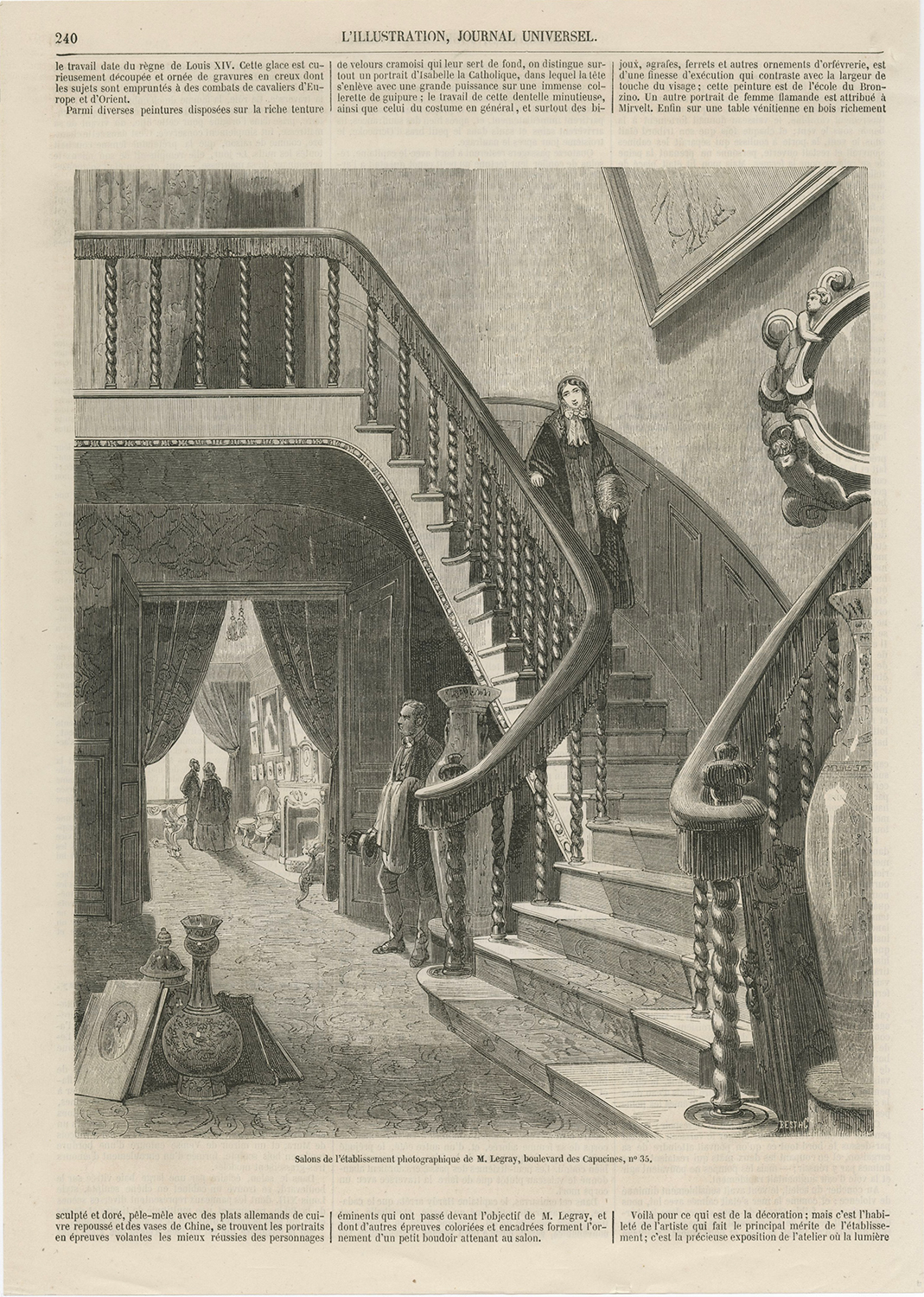Anonymous - Gustave Le Gray's Studio and Salon Anonymous - Gustave Le Gray's Studio and Salon