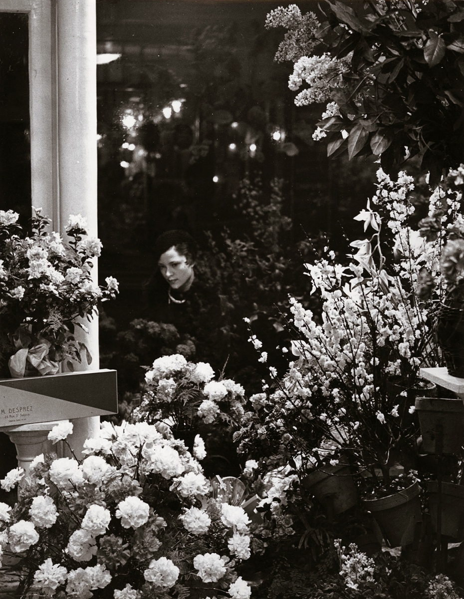 Brassai (Gyula Halasz) - Flower Girl, Paris