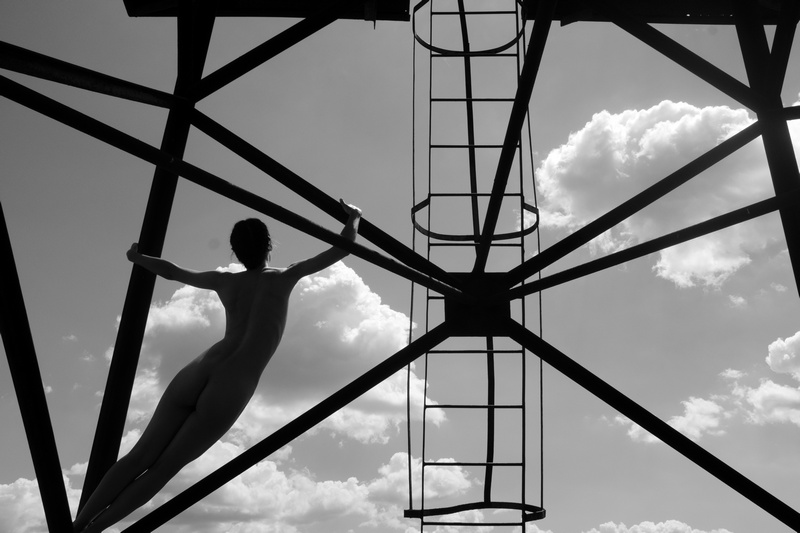 Stanko Abadžic - Nude Climbing Tower Stanko Abadžic - Nude Climbing Tower