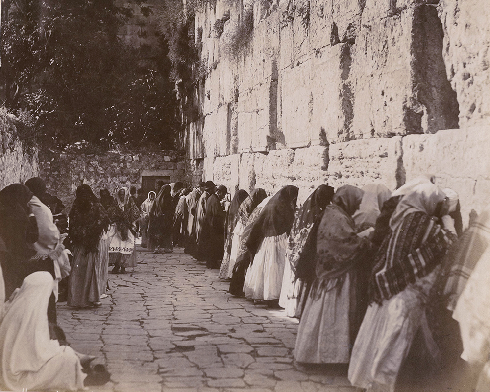 Felix Bonfils - Western Wailing Wall of the Temple, Jerusalem Felix Bonfils - Western Wailing Wall of the Temple, Jerusalem