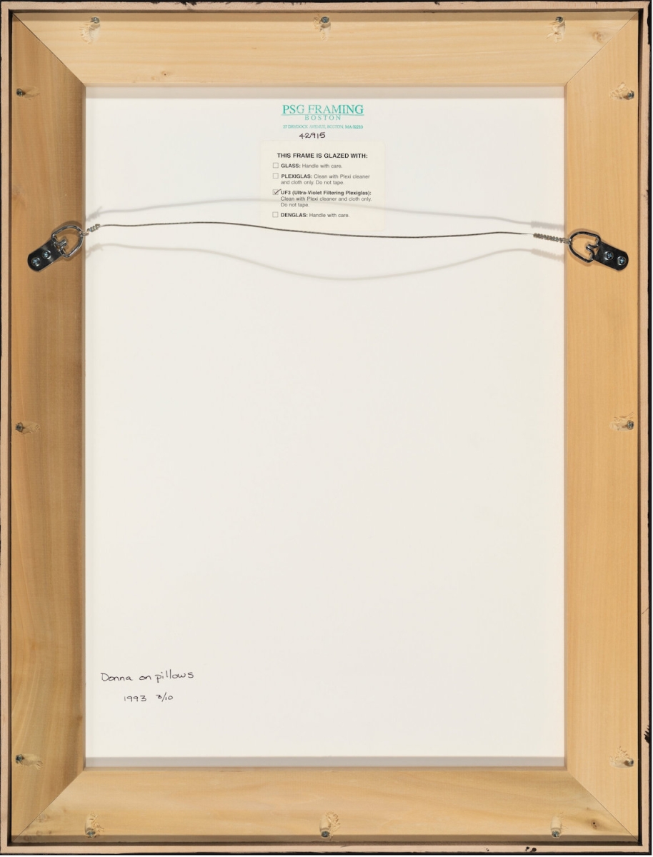 Photo Detail - Richard Kern - Donna on Pillows