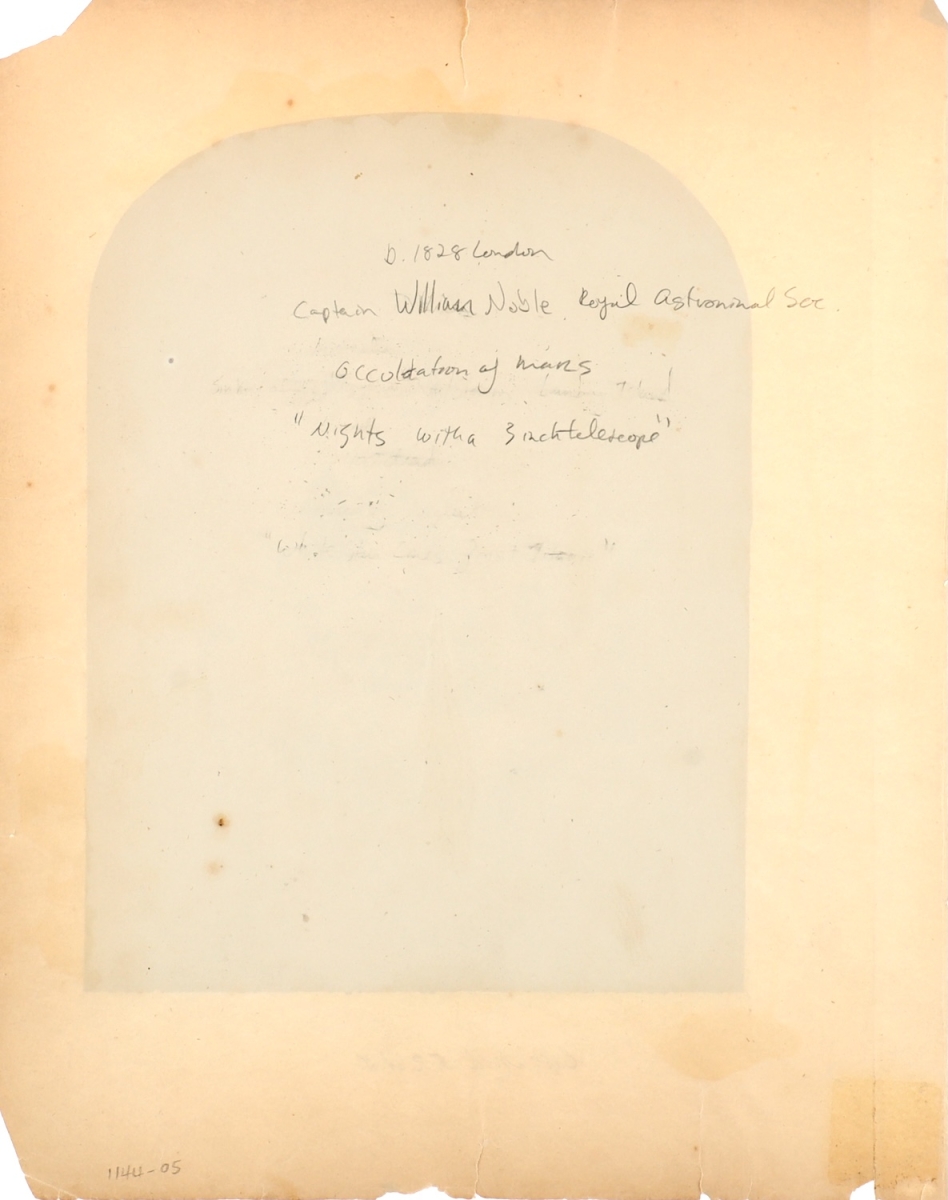 Photo Detail - Maul & Polybank - Portrait of Captain William Noble, F.R.A.S. Photo Detail - Maul & Polybank - Portrait of Captain William Noble, F.R.A.S.