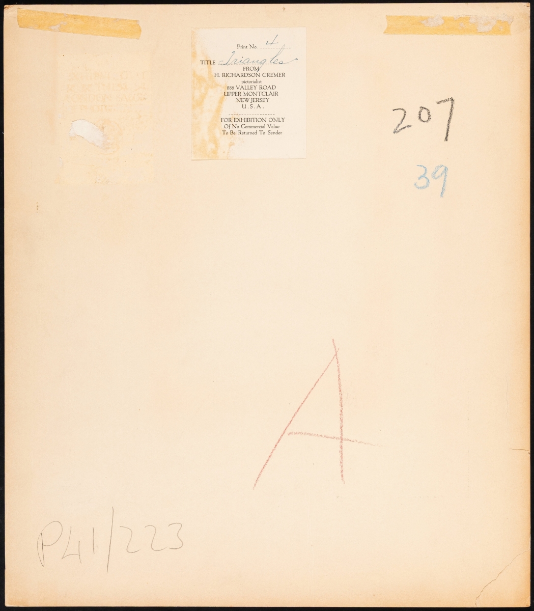 Photo Detail - Harry Richardson - "Triangles" (Female Nude) Photo Detail - Harry Richardson - "Triangles" (Female Nude)