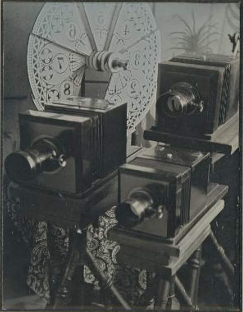 Mike Robinson - Three Daguerreotype Cameras in Still Life Mike Robinson - Three Daguerreotype Cameras in Still Life