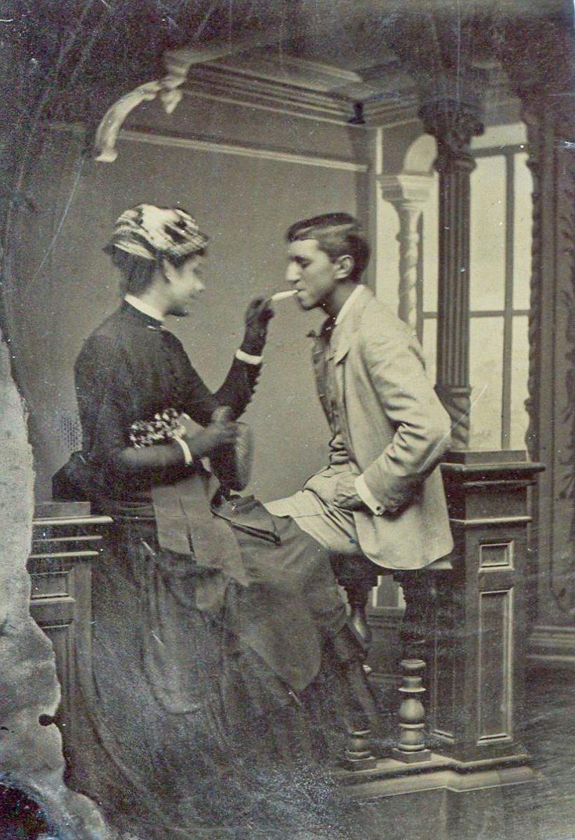 Anonymous - Romantic Gesture Between Young Couple Anonymous - Romantic Gesture Between Young Couple