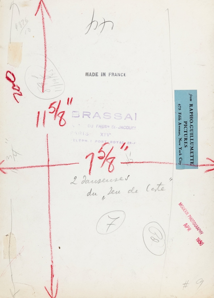 Photo Detail - Brassai (Gyula Halasz) - Les Danseurs Photo Detail - Brassai (Gyula Halasz) - Les Danseurs