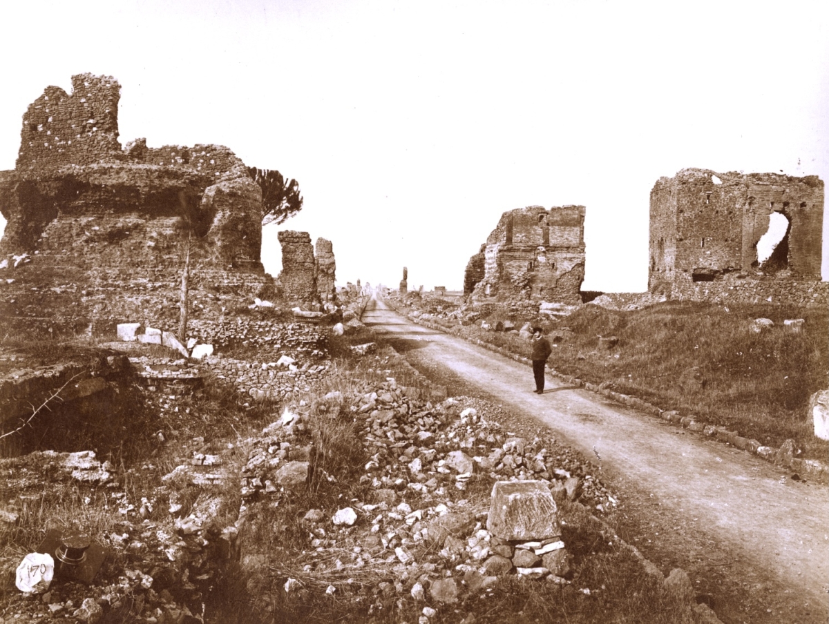 Altobelli & Moulins (attributed to) - Via Appia Vecchia Altobelli & Moulins (attributed to) - Via Appia Vecchia