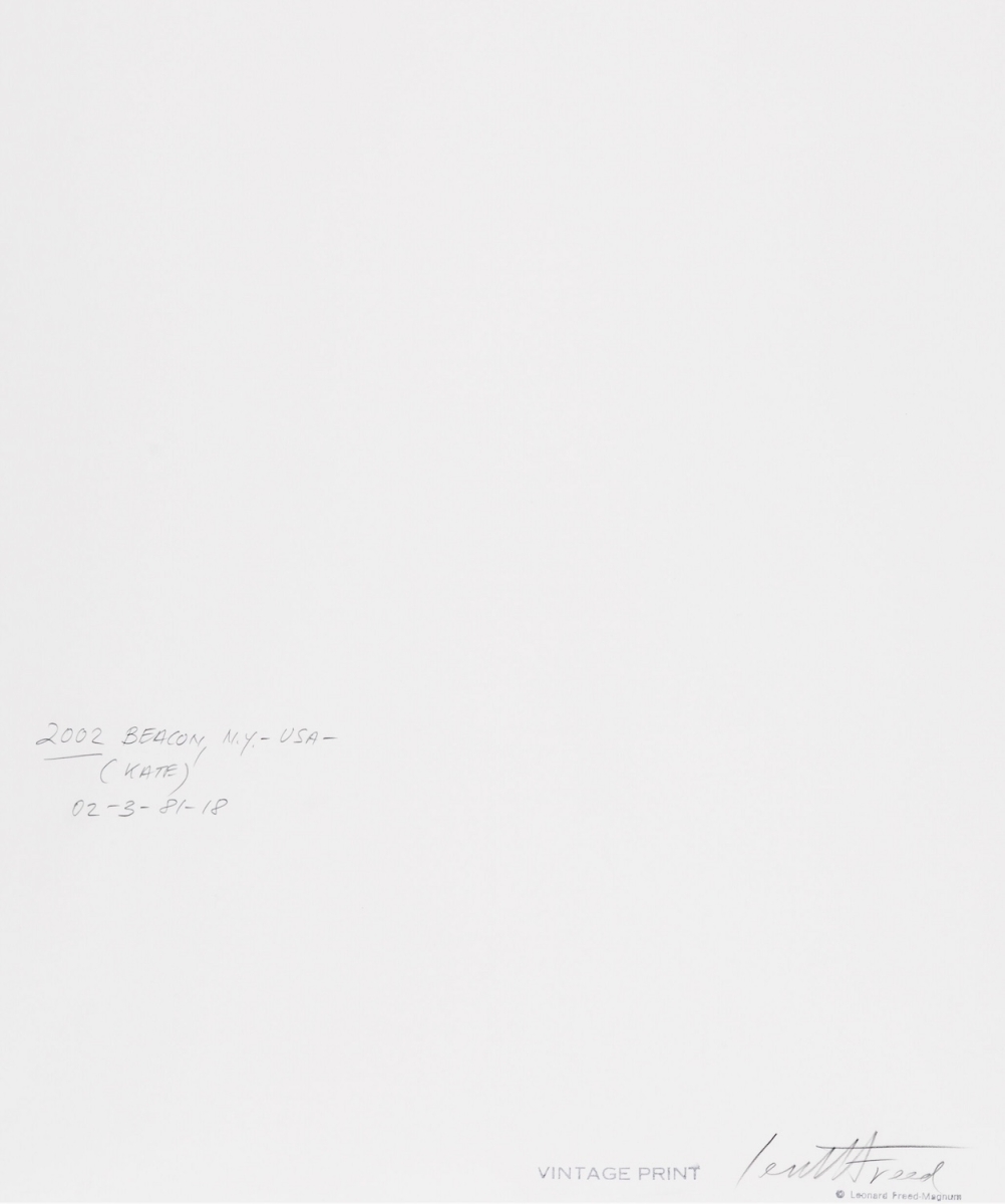 Photo Detail - Leonard Freed - Kate, Beacon, New York (Female Nude)