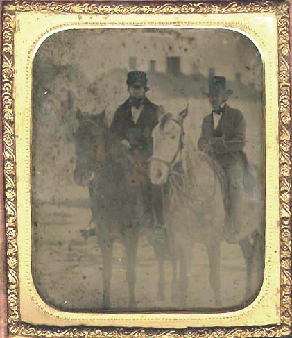 Photo Detail - Anonymous - Two Men on Horseback Photo Detail - Anonymous - Two Men on Horseback