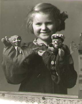 Bohumil Stastny - Girl with Puppets Bohumil Stastny - Girl with Puppets