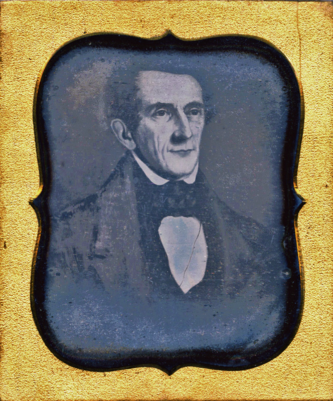 Anonymous - Daguerreotype of Painted Portrait Anonymous - Daguerreotype of Painted Portrait
