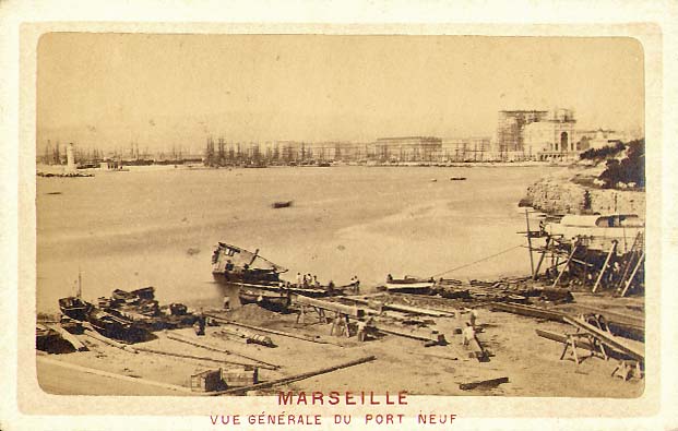 P. Perrard - Vue Generale du Port Neuf, Marseille P. Perrard - Vue Generale du Port Neuf, Marseille