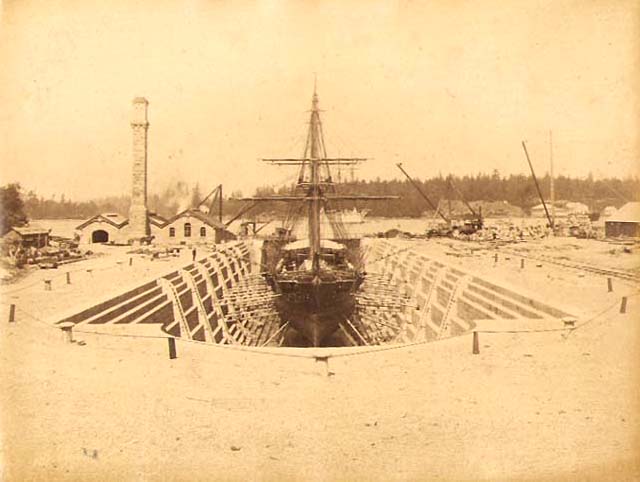 Anonymous - Boat in Dry Dock, Victoria, B.C. Anonymous - Boat in Dry Dock, Victoria, B.C.