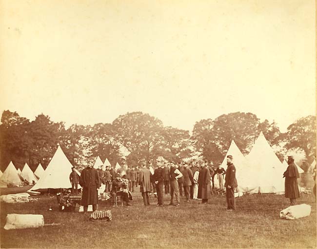 J. Sunderland - Soldiers at Camp