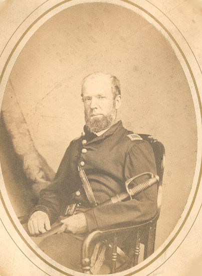 Photo Detail - Anonymous - U.S. Lieutenant Colonel with Infantry Sword Photo Detail - Anonymous - U.S. Lieutenant Colonel with Infantry Sword