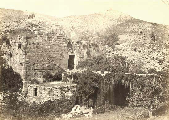 Francis Frith - Banias (The Ancient Caesarea Philippi), Palestine Francis Frith - Banias (The Ancient Caesarea Philippi), Palestine