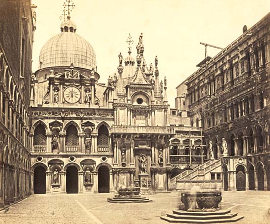 Photo Detail - Carlo Ponti (attributed to studio) - Ducale Palace, Venice Photo Detail - Carlo Ponti (attributed to studio) - Ducale Palace, Venice