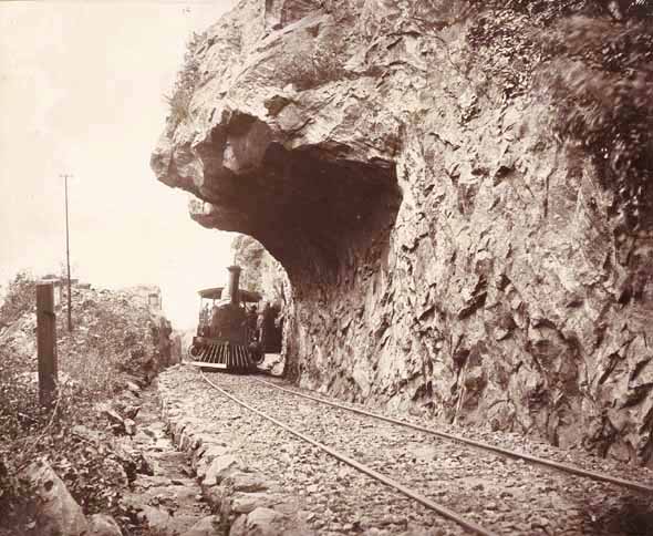 W. L. H. Skeen & Co. - Overhanging Rock, Colombo to Kandy Railway W. L. H. Skeen & Co. - Overhanging Rock, Colombo to Kandy Railway