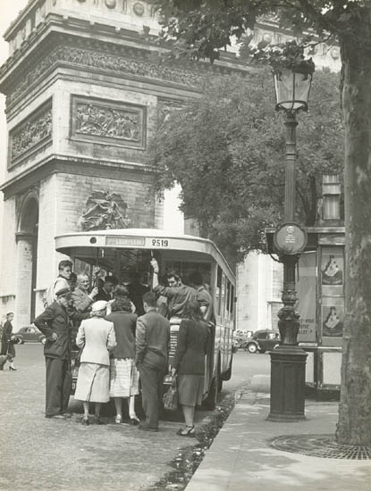 Maurice Georges Chanu - Le "Bus", Paris