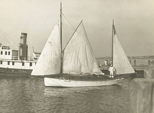 Photo Detail - Percy Loomis Sperr - Group of Two NY Harbor Scenes