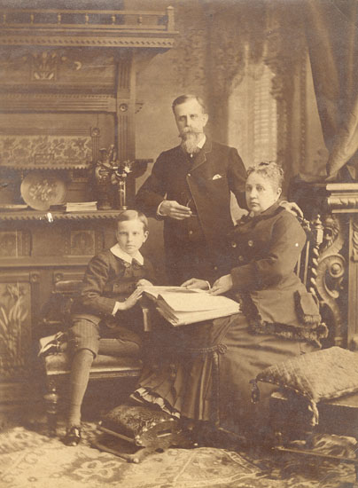 Anonymous - Family Portrait with Photo Album