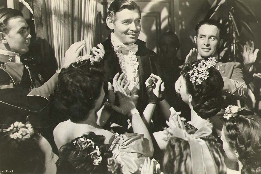 Clarence Sinclair Bull or Fred Parrish - Clark Gable as Rhett Butler in Gone with the Wind