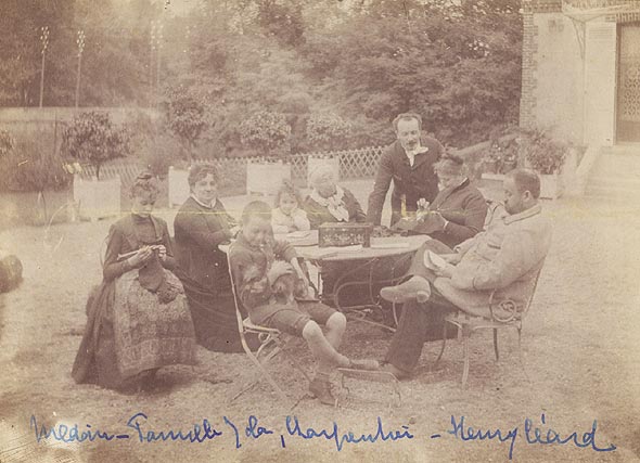 Anonymous - Médan--Family Zola/Charpentier and Henry Céard Anonymous - Médan--Family Zola/Charpentier and Henry Céard