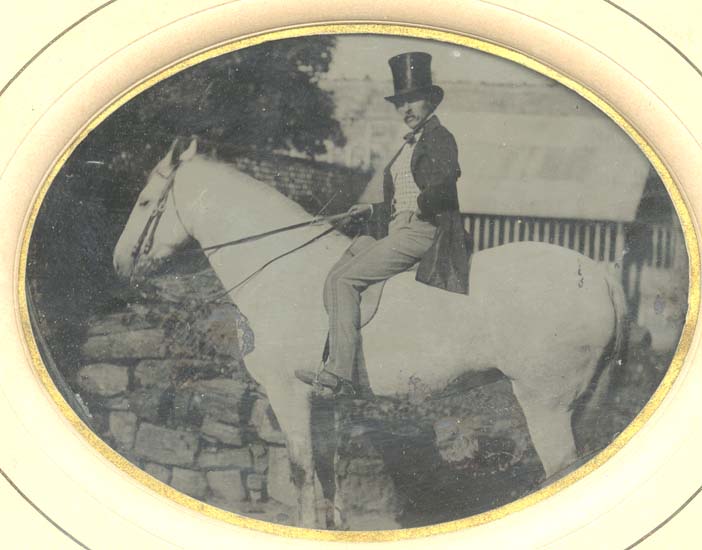 Anonymous (French) - Man on a Horse