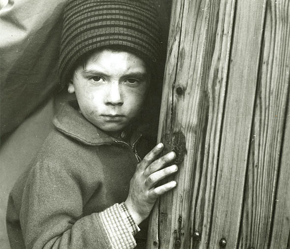 Tibor Honty - Small Boy at Doorway Tibor Honty - Small Boy at Doorway
