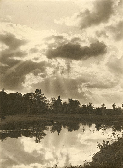 Anonymous - Cloud Study over Pond Anonymous - Cloud Study over Pond