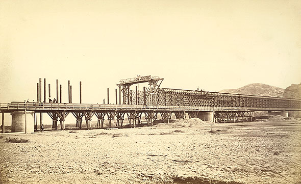 Photo Detail - Achille Quinet - Pont a 1 voie sur le Doubs a Molay, France Photo Detail - Achille Quinet - Pont a 1 voie sur le Doubs a Molay, France