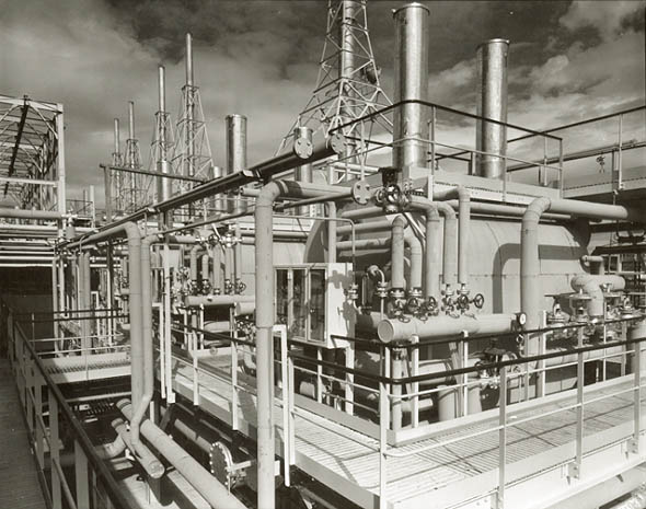 Robert Doisneau - Industrial Plant at Saint-Gobain, Le Havre, France Robert Doisneau - Industrial Plant at Saint-Gobain, Le Havre, France