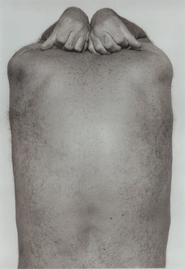 John Coplans - Self Portrait: Back and Hands