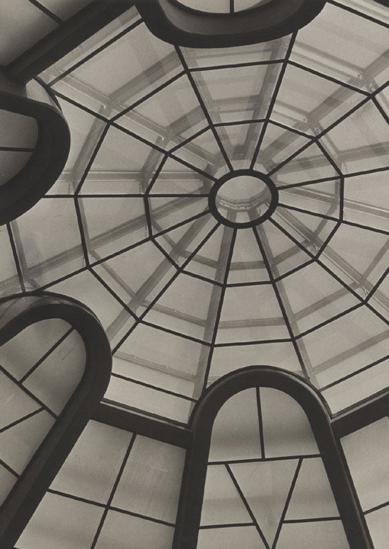 George Richmond Hoxie - Large Abstract View of Ceiling of Guggenheim Museum