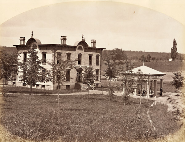 Photo Detail - William H. Sipperly (attributed to) - Group of Four Large Images of Saratoga Springs, New York Photo Detail - William H. Sipperly (attributed to) - Group of Four Large Images of Saratoga Springs, New York