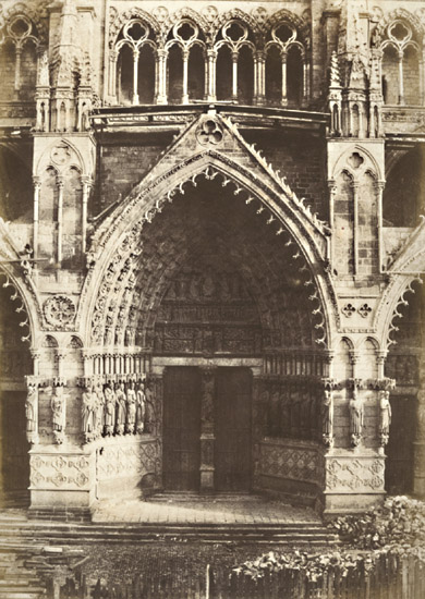 Charles Marville (dit), Charles-François Bossu - Portal Principal de la Cathedrale d'Amiens