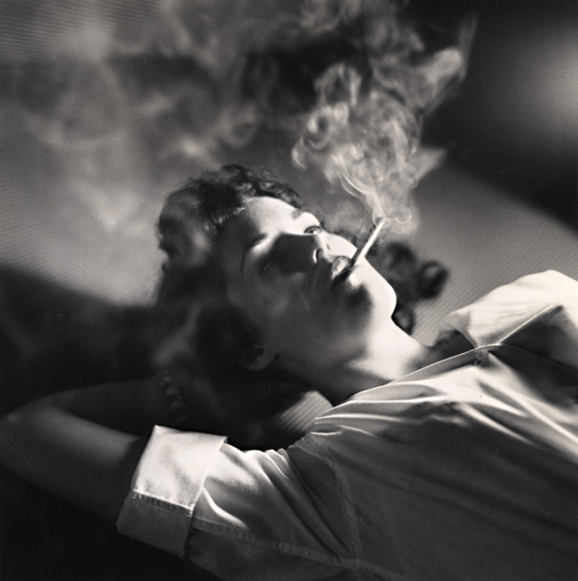 Michael Philip Manheim - Girl Smoking
