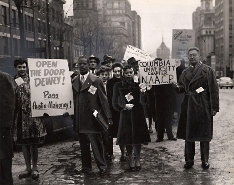 Llewellyn Ransom - N.A.A.C.P. Demonstrators, New York City, NY Llewellyn Ransom - N.A.A.C.P. Demonstrators, New York City, NY