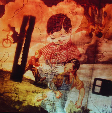 Photo Detail - Arthur Tress - Childhood Dreams (Triptych, Requiem for a Paperweight)